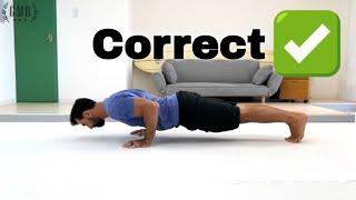 Push-Up Technique Tutorial - Stop doing them WRONG!
