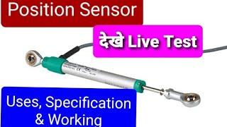 Gefran Position Sensor(Linear Potentiometer) uses, Specification & working.