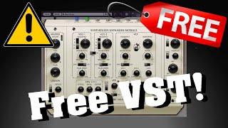 【Free VST!】Awesome! Best Free Oberheim SEM Synth Plugin? Synthesizer Expander Module by Cherry Audio