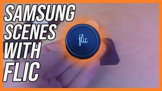 How to Use Flic with Samsung SmartThings! (New Update)