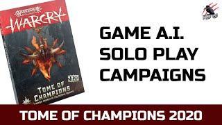 TOME OF CHAMPIONS 2020 - WARCRY REVIEW - SOLO MODE? What’s Included In This Warhammer Warcry Book?