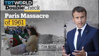 How was an Algerian massacre in France covered up?