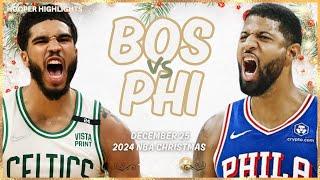 Boston Celtics vs Philadelphia 76ers Full Game Highlights | Dec 25 | 2025 NBA Season