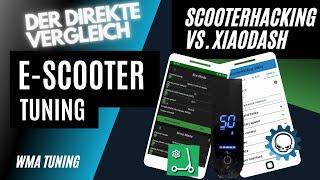 E-Scooter Tuning - Scooterhacking Utility vs. Xiaodash - Welche App ist besser?