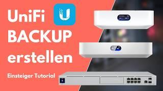 UniFi Backup: So sicherst du deine Netzwerkeinstellung & UniFi Controller | Einsteiger Tutorial