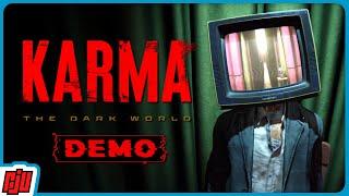 Dystopian Bureaucracy | KARMA The Dark World Demo | Indie Horror Game