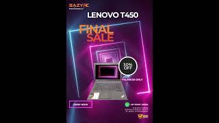 Refurbished laptops in delhi NCR | Lenovo T450 |Eazypc |Special offer for lenovo laptop |#usedlaptop