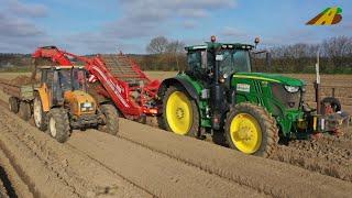 Steinreich auf`m Land - Steine vom Acker aussieben & abfahren Oldtimer Einsatz in der Landwirtschaft