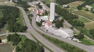 Land Steiermark - 3D Animation - B68 Fladnitz Saaz - Variante 2023