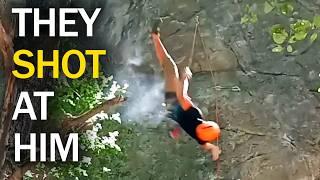 How the Most Hated Rock Climber Ever was Almost Killed