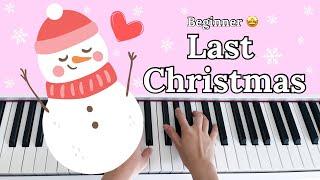 Last Christmas⎮Easy Slow Piano Tutorial