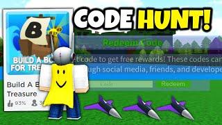 HIDDEN CODE for PURPLE JETS!! | Build a boat for Treasure ROBLOX