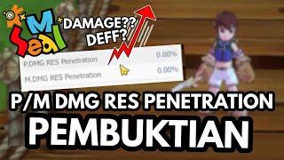 [ P / M DMG RES PENETRATION ] Damage Naik ? / Deff Naik ? | Seal M Sea