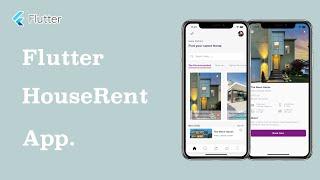 Flutter UI - House Rent App UI - SpeedCode