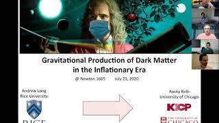 Gravitational particle production in the Inflationary Era - Rocky Kolb & Andrew Long