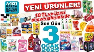 A101 İNDİRİMLERİ SEBZE MEYVE FİYATLARI | A101 BU HAFTA İNDİRİMLİ ÜRÜNLER | A101 SON GÜN 3 OCAK 2025