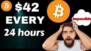 Receive +0.000456 BTC Every 24 hours | Free Bitcoin Mining Site Without Investment 2024