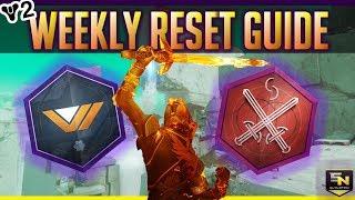 Destiny 2 | Weekly Reset Guide (Week 2-Sept 12th) Nightfall, Modifiers, Meditations & More!