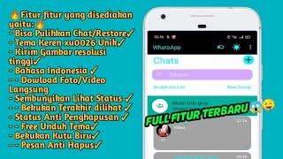 WhatsApp Mod Terbaru 2020 - 2021 UPDATE WhatsApp Aero ModsFitur Terlengkap