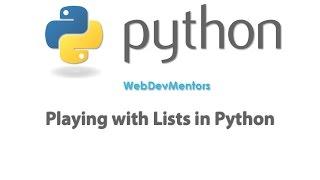 Playing with Lists in Python [HD 1080p]