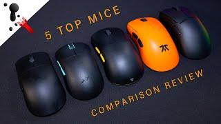 Mouse Comparisons: Fnatic Thorn, Pulsar Xlite V3, Xtrfy M8,  Fantech Helios, Endgame Gear OP1we