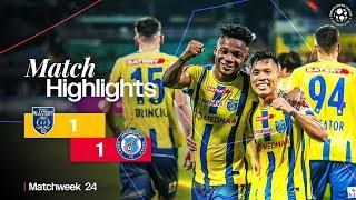 Match Highlights | Kerala Blasters FC 1-1 Jamshedpur FC | MW 24 | ISL 2024-25