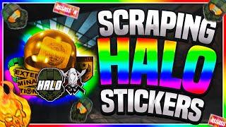 CSGO Sticker Scrape - Halo Capsule Hidden Secrets - Counter Strike Cross Promotion