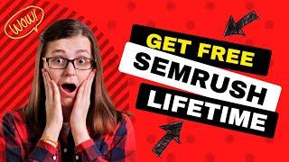 Semrush free Premium Account 2022 | Here's How To Get Semrush Premium Account for free