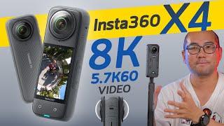 รีวิว + สอนใช้ Insta360 X4 กล้อง Action cam 8K30 / 5.7K60 ถ่ายได้ทั้ง 360 ทั้งกล้องเดี่ยว 4K60