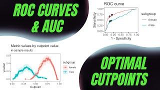 ROC Curves, AUC & Optimal Cutoffs: Master Decision-Making in Machine Learning & Medicine!