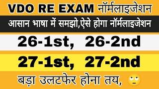 VDO RE EXAM NORMALIZATION BIG NEWS || VDO RESULT || VDO RE EXAM CUTOFF || VDO RE EXAM REVISED KEY