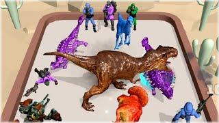 MAX LEVEL in Merge Dinosaurs Battle Fight Game!