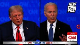 Watch: Trump tells Biden to not act like a child