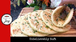 The BEST & EASIEST bread you will ever make - Turkish Bread- Bazlama - Nan Naan