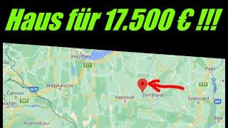 Haus für 17.500€ - Schnäppchen? Zugreifen? Seht selbst! 3000m2 Grundstück - Wo ist der Haken?