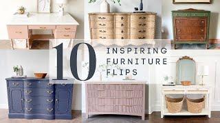 10 Inspiring Furniture Flips for 2024 | DIY Furniture Makeovers