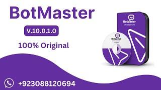 BotMaster With Button Features | How to Activate Botmaster | Botmaster latest version