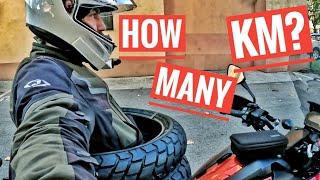 Pirelli MT60 RS tyres on the Honda NC750X - HOW MUCH they last?