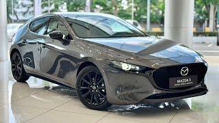 2025 Mazda 3 Retro-Sports Edition :  Luxury Hatchback Machine Gray Metallic