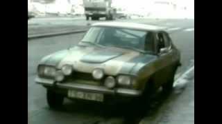 the crazy Car driver with Ford Capri