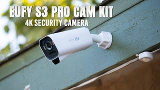 Eufy S3 Pro Cam Kit Review | 4K Wireless Security Camera