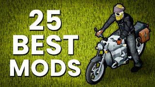 Motorcycles & More! TOP 25 BEST Mods for Project Zomboid