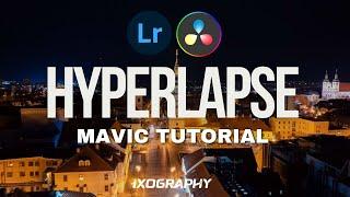 Hyperlapse for DJI Drones - Davinci Resolve and Lightroom Tutorial