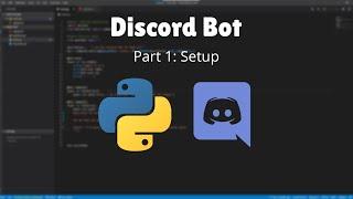 How to make a Discord Bot in Python! (Part 1: Setup) (2021 Update)