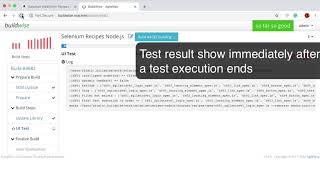 Selenium WebDriver Recipes Execution in Visual Studio Code and BuildWise