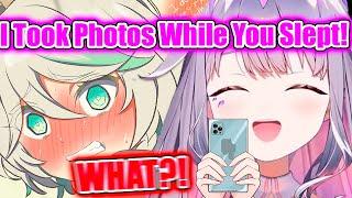 Biboo Suddenly Confesses to Taking IRL Photos of Ceci While She Slept with Her Cat【Hololive EN】