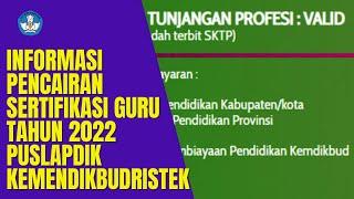 INFORMASI PENCAIRAN SERTIFIKASI GURU DARI PUSLAPDIK KEMENDIKBUDRISTEK