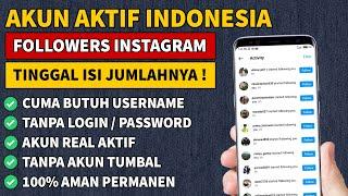 Cara Menambah Followers Instagram Aktif Indonesia Tanpa Login