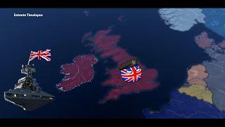 HOI4-Kaiserreich-British Exiles Timelapse