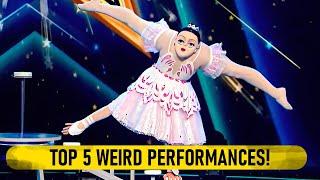 Top 5 Weird and Unbelievable Performances! | Talent from Ukraine